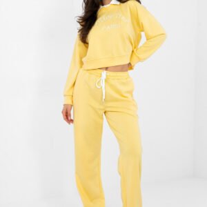 Spodnie Komplet Model IT-KMPL-22212.85 Yellow - Italy Moda