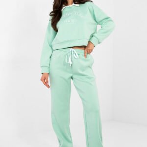 Spodnie Komplet Model IT-KMPL-22212.36 Light Green - Italy Moda