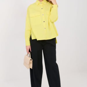 Koszula Damska Model IT-KS-FL9968.28 Yellow - Italy Moda
