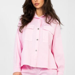 Koszula Damska Model IT-KS-FL9968.48 Light Pink - Italy Moda