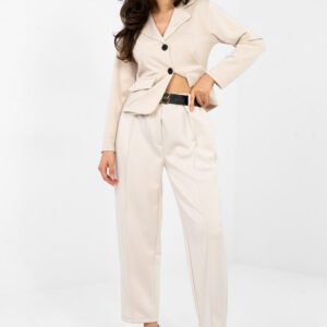 Spodnie Dresowe Model IT-SP-10006.76 Light Beige - Italy Moda