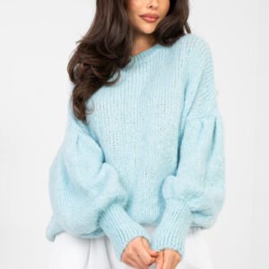 Sweter Damski Model MI-SW-0302.18 Light Blue - Italy Moda