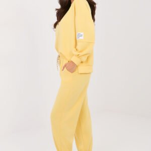 Spodnie Komplet Model IT-KMPL-9781.15 Yellow - Italy Moda