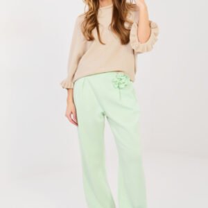 Spodnie Dresowe Model IT-SP-22197.64 Light Green - Italy Moda