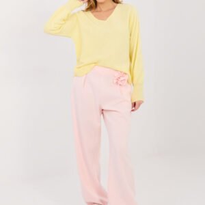 Spodnie Dresowe Model IT-SP-22197.61 Light Pink - Italy Moda