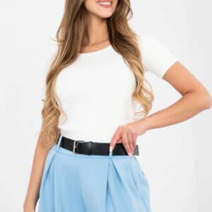 Bluzka Model RV-BZ-A1191.77 White - Rue Paris