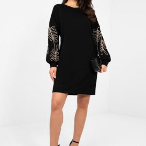 Sukienka Model RV-SK-A1064.09 Black - Rue Paris