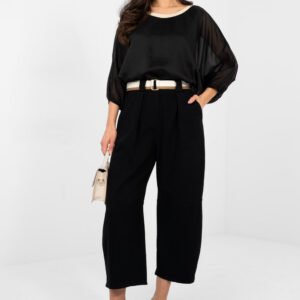 Spodnie Damskie Model IT-SP-FL9929-1.74 Black - Rue Paris