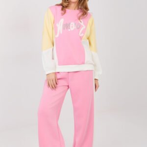 Spodnie Komplet Model IT-KMPL-22210.93 Pink - Rue Paris