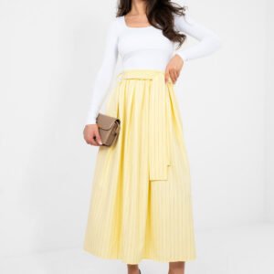 Spódnica Model IT-SD-21081.18 Light Yellow - Italy Moda
