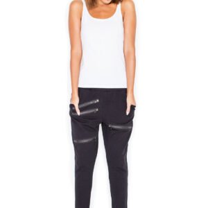 Spodnie Dresowe Model K333 Black - Katrus