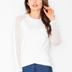 Bluzka Model M467 Ecru - Figl