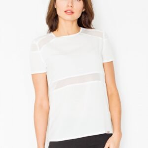 Bluzka Model M468 Ecru - Figl