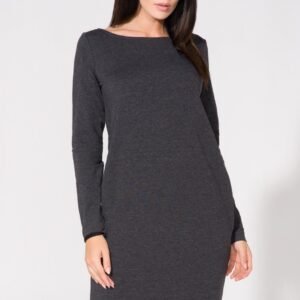 Sukienka Model T145 Dark Grey - Tessita
