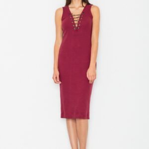 Sukienka Model M487 Bordo - Figl