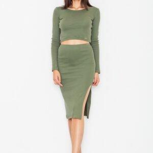 Spódnica Komplet Model M484 Green - Figl