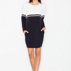 Sukienka Model M510 Black/Ecru - Figl