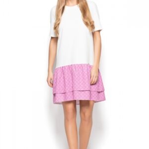 Sukienka Model K412 Wzór 37 White - Katrus