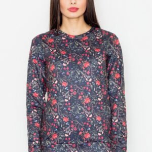 Bluza Damska Model M541 Wzór 59 Black - Figl