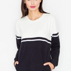 Bluza Damska Model M511 Black/Ecru - Figl