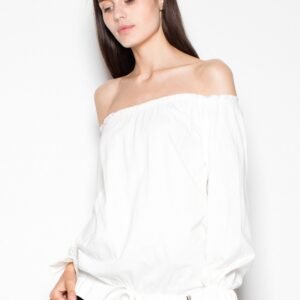 Bluzka Model VT012 Ecru  - Venaton