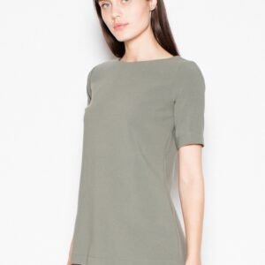 Bluzka Model VT006 Oliwka  - Venaton