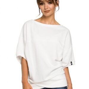 Bluza Damska Model B048 Ecru - BeWear