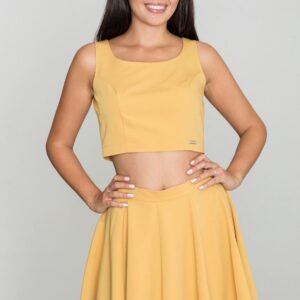 Spódnica Komplet Model M572 Musztarda - Figl