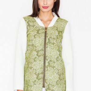 Płaszcz Damski Model M513 Green - Figl