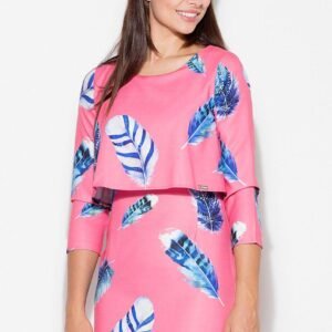 Sukienka Model K426 Wzór 52 Pink - Katrus