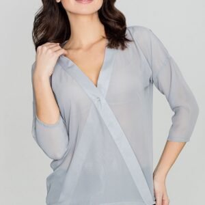 Bluzka Model K138 Grey - Lenitif
