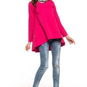 Tunika Model T277/1 Fuksja/Flowers - Tessita