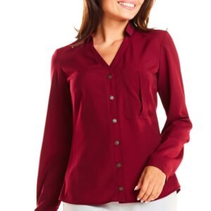 Koszula Damska ModelM176 Bordo - Infinite You