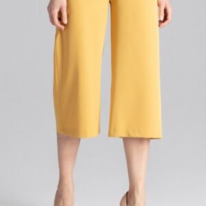 Spodnie Damskie Model M655 Musztarda - Figl