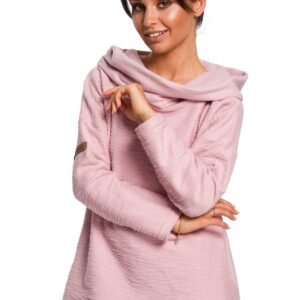 Bluza Damska Model B131 Powder Pink - BeWear