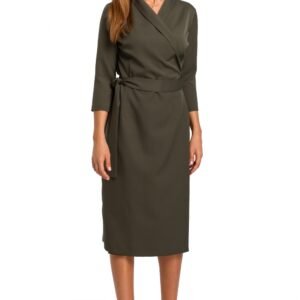 Sukienka Model S175 Khaki - Stylove