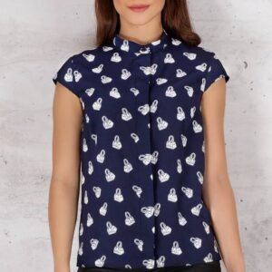 Koszula Damska Model M061 Torebki Navy - Infinite You