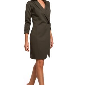 Sukienka Model S217 Khaki - Stylove