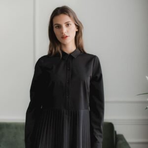 Bluzka Model L089 Black - Lenitif