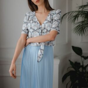 Spódnica Model L078 Blue - Lenitif