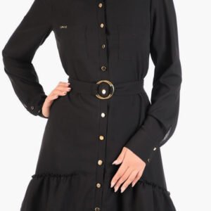 Sukienka Model Paloma Pasek Black - Jersa