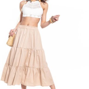 Spódnica Model T339/5 Cappuccino - Tessita