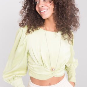 Bluzka Model 15578 Limonka - By Sally Fashion