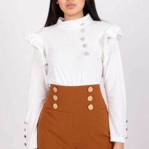 Bluzka Model DHJ-BZ-6533A.44P White - Italy Moda