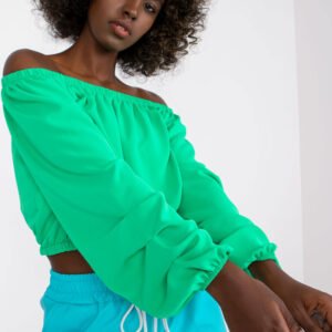 Bluzka Model DHJ-BZ-6816.57 Green - Italy Moda