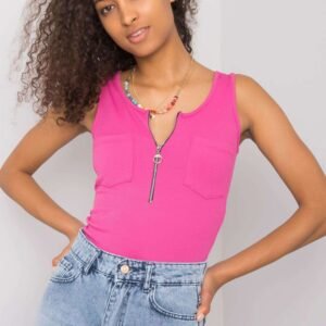 Koszulka Top MOdel DHJ-TP-13287.36P Pink - Italy Moda