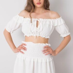 Bluzka Model TW-TP-BI-26718.46 White - Och Bella