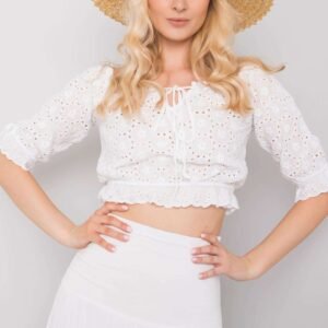 Bluzka Model TW-TP-BI-25455.43 White - Och Bella