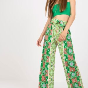 Spodnie Damskie Model DHJ-SP-13587.66P Green - Italy Moda