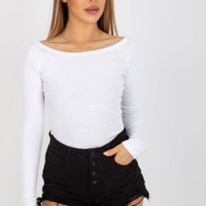 Bluzka Model RV-BZ-8021.23 White - Rue Paris